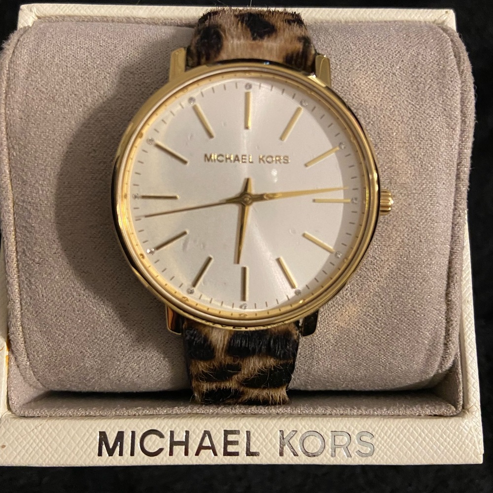 {Michael Kors} calf hair Watch